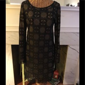 Max Studio Black Lace Dress